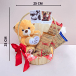 Cesta chocolates sortidos e pelúcia - Imagem 3