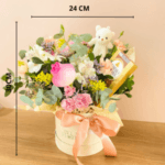 Box com Flores e Chocolate - Imagem 2