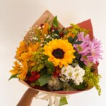 Buquê de flores para presente