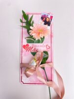 Card Flor - Melhor Mãe do Mundo