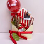 Caixa envelope mini Chandon e Ferrero Rocher