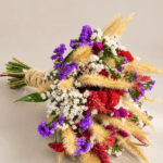 Buquê de Noiva com Flores Desidratadas
